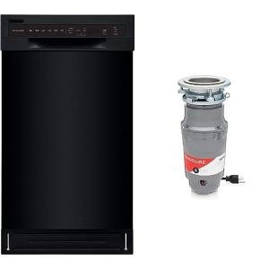 Frigidaire 18" ADA Compact Dishwasher & Garbage Disposal Bundle