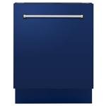 ZLINE 24" Blue Gloss Tall Tub Dishwasher