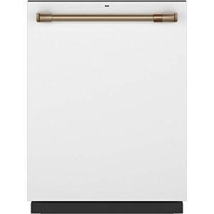 Cafe 24" Matte White Built-In Dishwasher