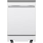 GE Portable Dishwasher with Stainless Steel Interior