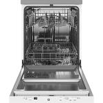 GE Portable Dishwasher with Stainless Steel Interior