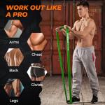 Lakenam Resistance Bands Set with Handles and Anchor