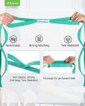 Trideer Yoga Stretching Strap with 10 Loops