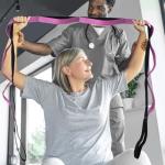 AZURELIFE Premium Stretch Straps for Yoga and Therapy