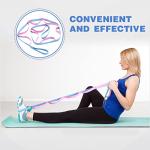 Leyndo 2-Pack Yoga Strap with 10 Loops