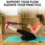 Yoga Stretching Strap with 10 Loops for Flexibility