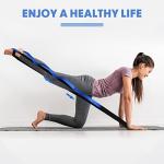 Leyndo 2-Pack Yoga Strap with 10 Loops