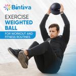 Bintiva Non-Bounce Slam Ball for Weighted Workouts