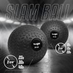 Yes4All Weighted Slam Balls, 10-40lbs for Core Work