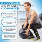 Bintiva Non-Bounce Slam Ball for Weighted Workouts