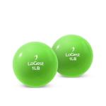 Weighted Exercise Balls - Color-Coded Toning Pair