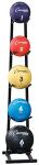 Champion Sports 14" Medicine Ball Rack, Black