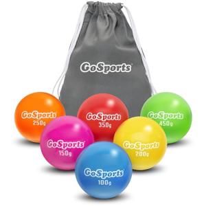 GoSports Weighted Plyometric Balls for Training - 6 Pack