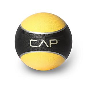 CAP Barbell 8-Pound Rubber Medicine Ball - Yellow