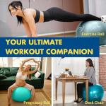 ProBody Yoga Stability Ball - 65 cm Sky Blue