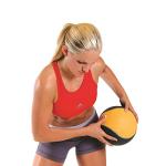 CAP Barbell 8-Pound Rubber Medicine Ball - Yellow