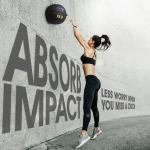 Yes4All 6 LB Soft Wall Ball for Workouts