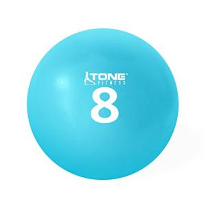 Tone Fitness 8 lb Soft Toning Ball - Teal