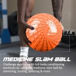 GOOGIC 8 lbs Slam Ball for Workouts