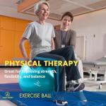 ProBody Yoga Stability Ball - 65 cm Sky Blue