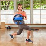 4 LB JFIT Soft Wall Medicine Ball - Blue/Black