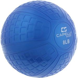 Capelli Sport 8 lb Textured Slam Ball, Blue