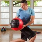 4 LB JFIT Soft Wall Medicine Ball - Blue/Black