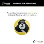 Champion Sports Rhino Elite Weighted Medicine Ball 2lbs