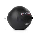 Titan Fitness Soft Shell Medicine Wall Ball 18-30 LB