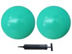 AppleRound 9-inch Pilates Ball Set with Pump