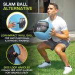 ProsourceFit Aqua 8 LB Soft Medicine Ball
