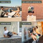 ProsourceFit Aqua 8 LB Soft Medicine Ball