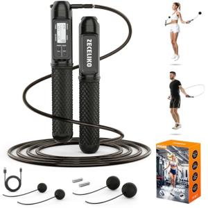 Smart Jump Rope with LED Display and Counter