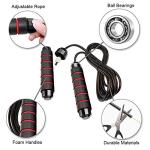 Redify Adjustable Jump Rope for Fitness and Fun