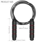 YHFAEYA Adjustable Tangle-Free Jump Rope