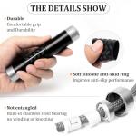 Weighted Jump Rope for Fitness, Adjustable & Tangle-Free