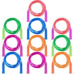 Aneco 10 Pack Colorful Kids Jump Ropes