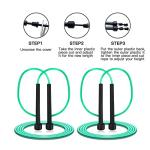 VIIBASE 10 Pack Adjustable Jump Ropes for Fitness