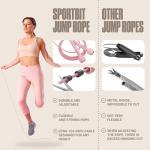 Adjustable Jump Rope for Cardio and Fitness