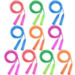 Aneco 10 Pack Colorful Kids Jump Ropes