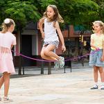 Aneco 10 Pack Colorful Kids Jump Ropes
