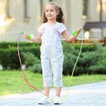 Colorful Adjustable Jump Ropes for Kids - 6 Pack
