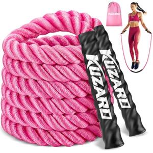 KUZARO Weighted Jump Rope for Full Body Workout