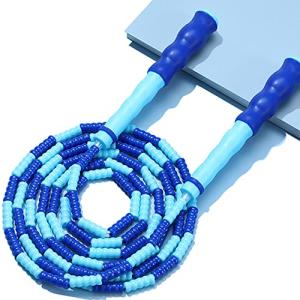 Adjustable Soft Beaded Jump Rope for Fitness