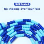 Adjustable Soft Beaded Jump Rope for Fitness