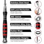Huhloch Speed Rope - Weighted Jump Rope for Fitness