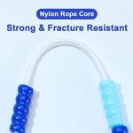 Adjustable Soft Beaded Jump Rope for Fitness