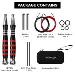 Huhloch Speed Rope - Weighted Jump Rope for Fitness