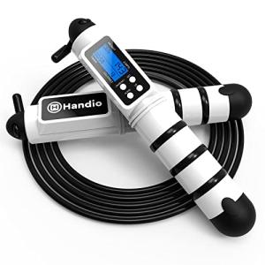 Adjustable Jump Rope with Counter and Bearings