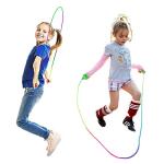 Rainbow Jump Rope Set - 10 Durable Skipping Ropes